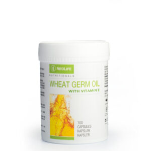 Wheat Germ Oil cu Vitamina E (100 capsule) Ulei din germeni de grau - Sanatatea Noastra Azi